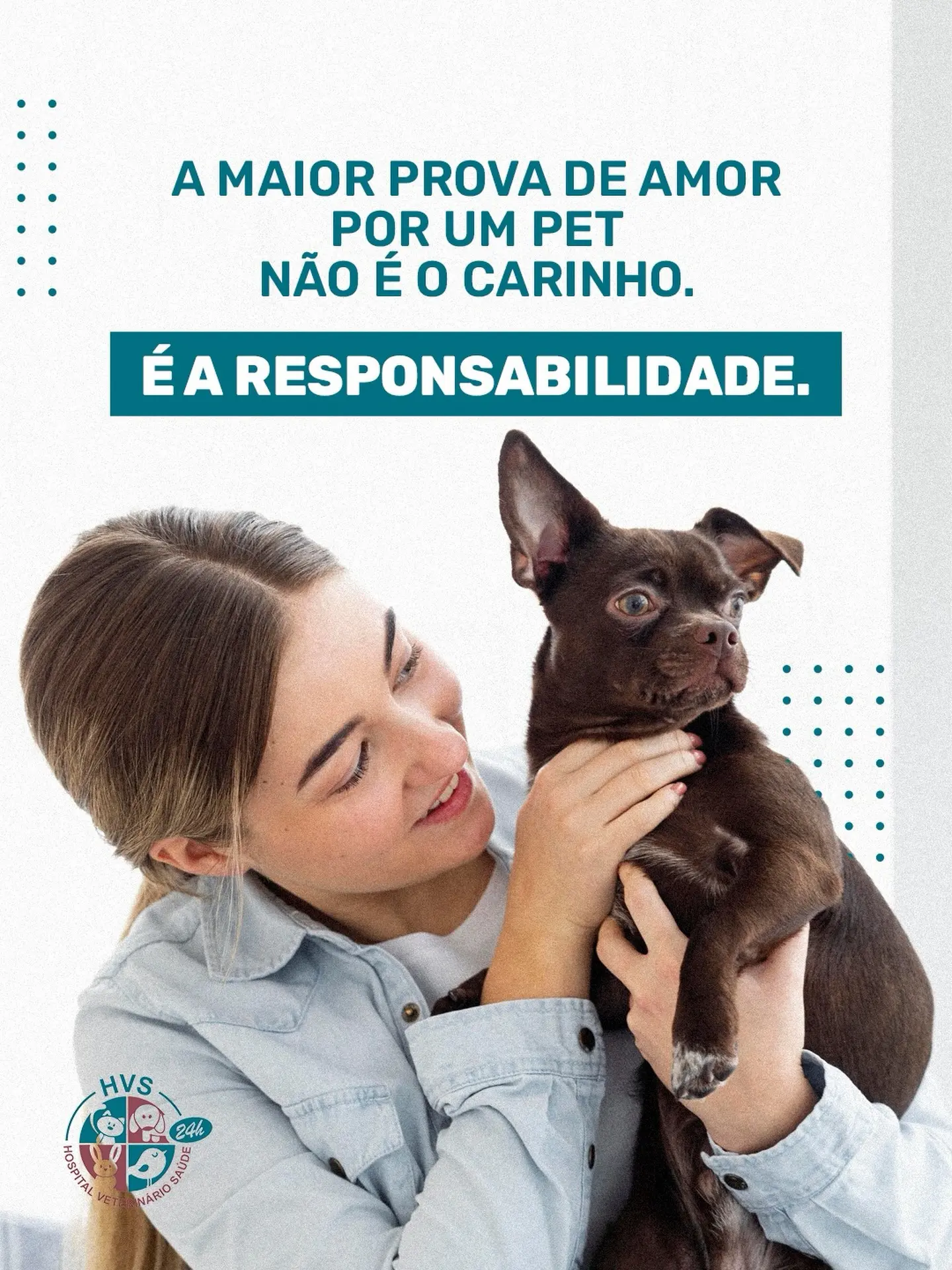 É fácil amar um filhote.

Difícil é manter esse amor presente durante todos os anos que vêm depois.

Porque amar um pet também significa acordar mais cedo para passear.

Lembrar da vacina.

Comprar a alimentação adequada.

Levar para consultas mesmo quando aparentemente está tudo bem.

Significa abrir mão de algumas coisas para garantir que ele tenha saúde, conforto e qualidade de vida.

A verdade é que carinho qualquer pessoa oferece.

Responsabilidade é o que realmente faz a diferença.

E é justamente esse cuidado diário que aumenta as chances de uma vida longa e saudável.

Seu pet não entende quanto você gastou com ele.

Mas sente quando está seguro, protegido e bem cuidado.

📍Obrigado por confiar esse cuidado à nossa equipe.

#HospitalVeterinarioSaude #VeterinariaSP #PetÉFamilia #CuidadoAnimal #SaudePet